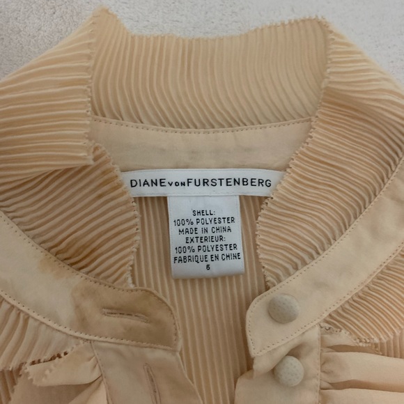 ✨HP✨Diane Von Furstenburg Philippine Georgette - Picture 4 of 5